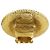 Orecchini a clip Chanel Gold CC placcati oro con medaglione D'oro - vista 5