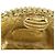 Orecchini a clip Chanel Gold CC placcati oro con medaglione D'oro - vista 9