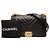 Le Boy Chanel Black Old Medium Chevron Caviar Boy Flap Preto - vista 7