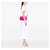 Chanel Pink Medium Classic Mesh Single Flap Rosa - vista 6