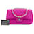 Chanel Pink Medium Classic Mesh Single Flap Rosa - vista 7