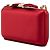 Salvatore Ferragamo Ferragamo Abendclutch aus rotem Satin mit Vara-Schleife und Kette - Ansicht 2