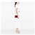 Salvatore Ferragamo Ferragamo Abendclutch aus rotem Satin mit Vara-Schleife und Kette - Ansicht 6