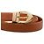 Cintura Louis Vuitton Epi marrone - vista 4