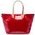 Louis Vuitton Red Monogram Vernis Bellevue GM Rosso