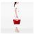 Louis Vuitton Red Monogram Vernis Bellevue GM Rosso - vista 6