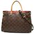 Louis Vuitton Marrone Monogram Pallas MM