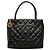 Tote Chanel Black Caviar Medallion Nero