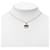 Collier pendentif Eileen en plaqué or et émail Hermès Gold Doré  - vue 5