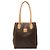 Céline Celine Tote aus beschichtetem Canvas Macadam Braun