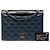 Chanel Blue Small Quilted Calfskin Ballerine Flap Blu scuro - vista 7