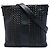 Bottega Veneta Borsa a tracolla in pelle nera Intreccio Imperatore Nero