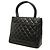 Tote Chanel Black Caviar Medallion Nero - vista 2
