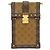 Louis Vuitton Marrone Monogram Reverse Pochette Trunk Verticale