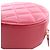 Clutch rotonda Chanel Pink CC in agnello trapuntato con charm e catena Rosa - vista 11