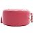 Clutch rotonda Chanel Pink CC in agnello trapuntato con charm e catena Rosa - vista 12