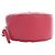 Clutch rotonda Chanel Pink CC in agnello trapuntato con charm e catena Rosa - vista 5