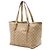 Gucci Jolicoeur Tote aus beigem GG Canvas - Ansicht 2