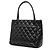 Tote Chanel Black Caviar Medallion Nero - vista 2