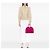 Borsa Gucci Pink Small Microguccissima in vernice Nice Dome Rosa - vista 5