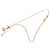 Collana Louis Vuitton LV Speedy placcata in oro dorato D'oro