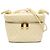 Beauty case vanity mini nappa intrecciato giallo Bottega Veneta