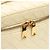 Beauty case vanity mini nappa intrecciato giallo Bottega Veneta - vista 6