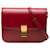 Céline Celine Red Medium Calfskin Classic Box Rosso