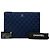 Clutch O Case Chanel Blue Medium in jersey trapuntato Blu scuro - vista 8