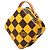 Messenger Louis Vuitton Yellow Damier Pop Chess Giallo - vista 2