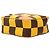 Messenger Louis Vuitton Yellow Damier Pop Chess Giallo - vista 3