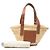 LOEWE Beige Small Raffia Anagram Basket Tote - Ansicht 7