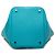 Hermès Blue Clemence Picotin Lock 22 Turchese - vista 3