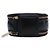 Vanity Beauty case rotondo Chanel Black Quilted Glazed Lambskin Handle With Care con catena Nero - vista 5