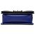 Chanel Blu Piccolo Boy Flap Bicolore in Pelle di Agnello - vista 3