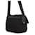 Borsa a tracolla in nylon e pelle Prada Nero