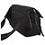 Borsa a tracolla in nylon nero e pelle Prada - vista 3