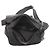Borsa a tracolla in nylon nero e pelle Prada - vista 7