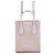 Mini borsa tote Gucci Jumbo GG Canvas Beige Porpora