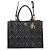 Borsa Christian Dior Macro Cannage in pelle nera Nero