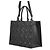 Borsa Christian Dior Macro Cannage in pelle nera Nero - vista 2