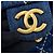 Borsa a Spalla Chanel Denim Chain Blu - vista 10