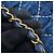 Borsa a Spalla Chanel Denim Chain Blu - vista 11