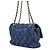 Borsa a Spalla Chanel Denim Chain Blu - vista 2