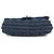 Borsa a Spalla Chanel Denim Chain Blu - vista 3