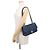 Borsa a Spalla Chanel Denim Chain Blu - vista 4