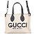 Borsa Gucci Print Mini Tote Bag Beige Blu navy