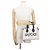 Borsa Gucci Print Mini Tote Bag Beige Blu navy - vista 4