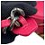 Borsa a tracolla con catena in agnello rosa Chanel - vista 14