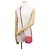Borsa a tracolla con catena in agnello rosa Chanel - vista 4